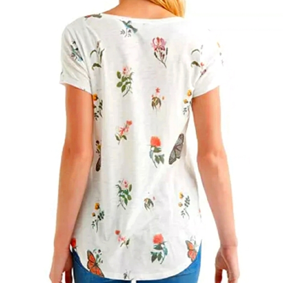 Lucky Brand Tops - Women's Lucky Brand Butterfly T-Shirt Size Medium